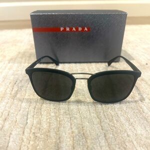 Prada authentic sunglasses with box & sunglass case.